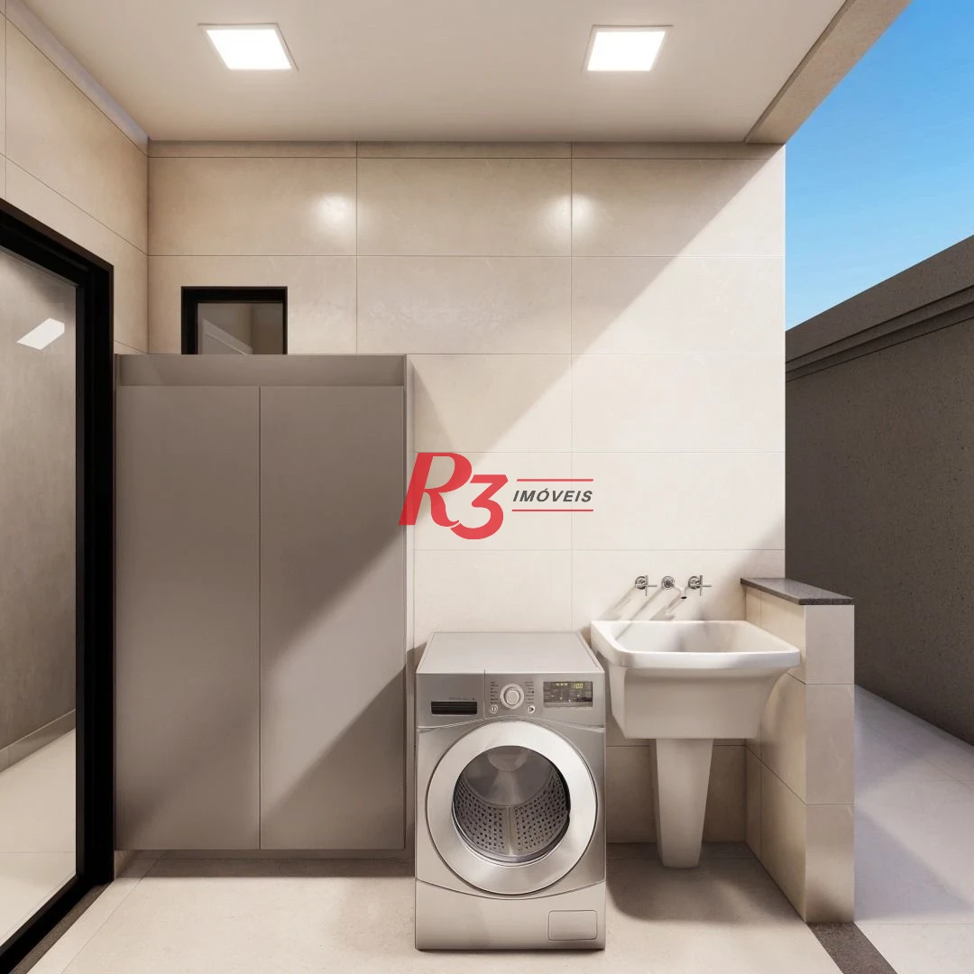 Casa com 3 dormitórios à venda, 156 m² por R$ 1.950.000,00 - Boqueirão - Santos/SP
