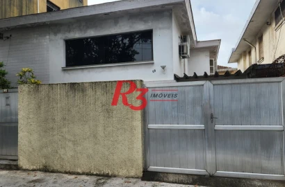 Sobrado à venda, 330 m² por R$ 3.300.000,00 - Aparecida - Santos/SP