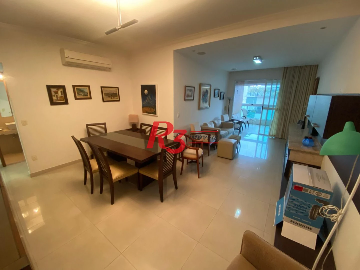Apartamento com 3 dormitórios à venda, 138 m² por R$ 2.100.000,00 - Embaré - Santos/SP
