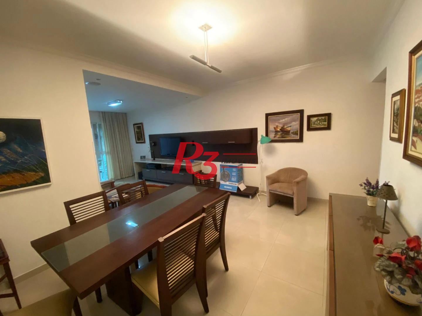 Apartamento com 3 dormitórios à venda, 138 m² por R$ 2.100.000,00 - Embaré - Santos/SP
