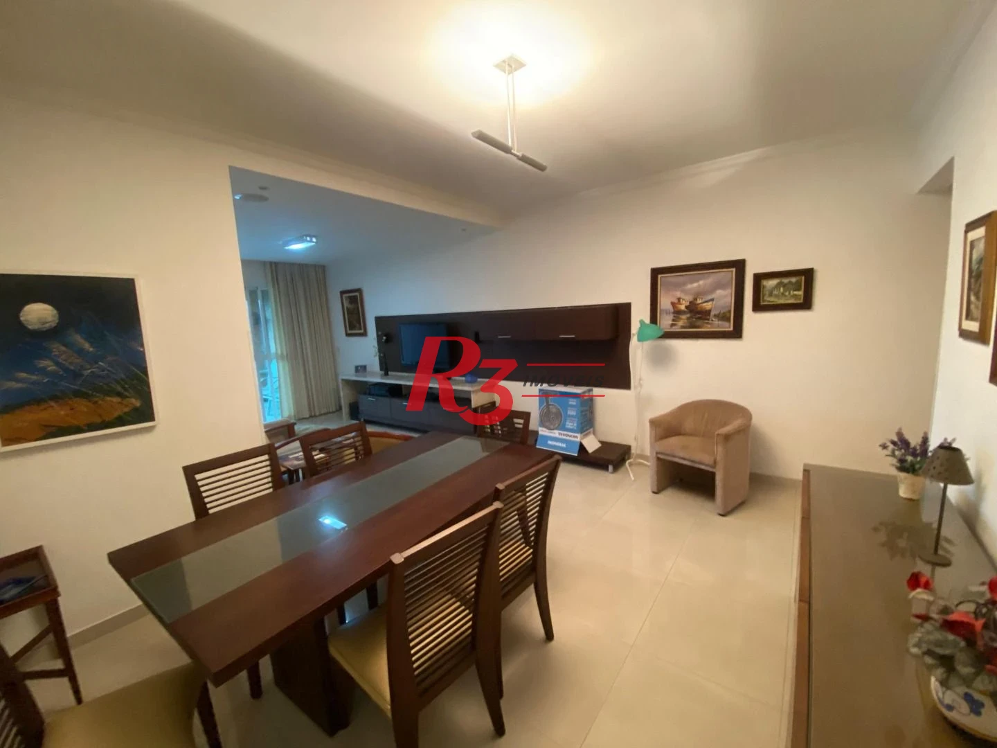 Apartamento com 3 dormitórios à venda, 138 m² por R$ 2.100.000,00 - Embaré - Santos/SP