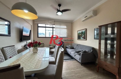 Apartamento à venda, 98 m² por R$ 530.000,00 - Campo Grande - Santos/SP