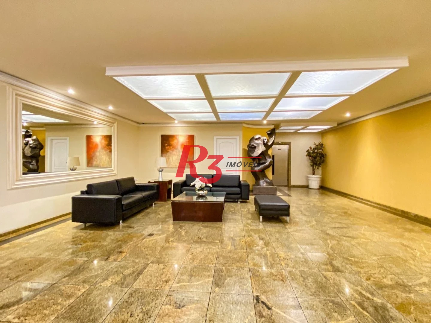 Apartamento com 3 dormitórios à venda, 162 m² por R$ 1.500.000,00 - Boqueirão - Santos/SP