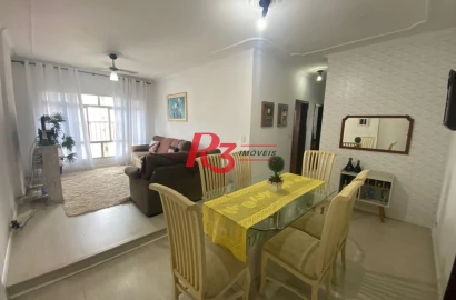 Apartamento à venda, 143 m² por R$ 650.000,00 - Campo Grande - Santos/SP