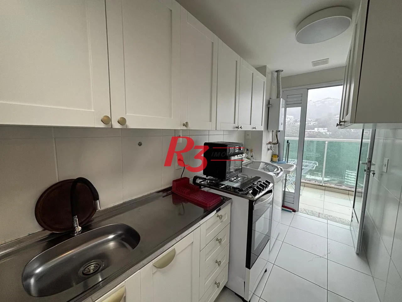 Apartamento Duplex com 2 dormitórios à venda, 88 m² por R$ 850.000,00 - José Menino - Santos/SP