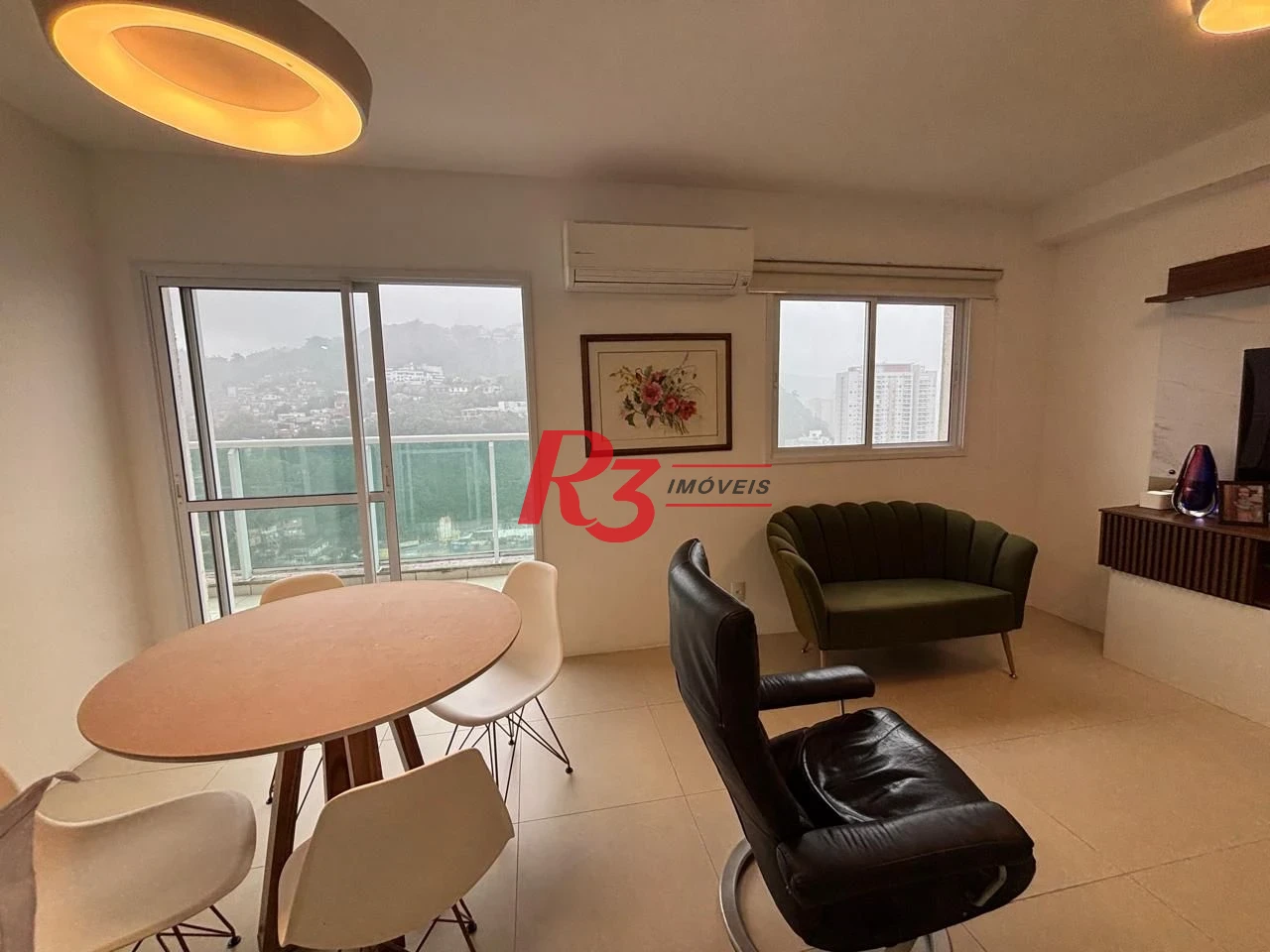 Apartamento Duplex com 2 dormitórios à venda, 88 m² por R$ 850.000,00 - José Menino - Santos/SP