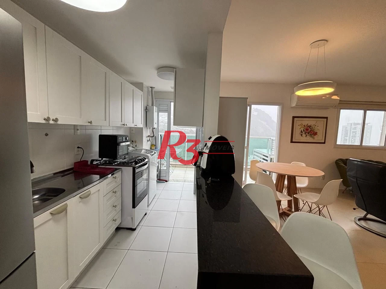 Apartamento Duplex com 2 dormitórios à venda, 88 m² por R$ 850.000,00 - José Menino - Santos/SP