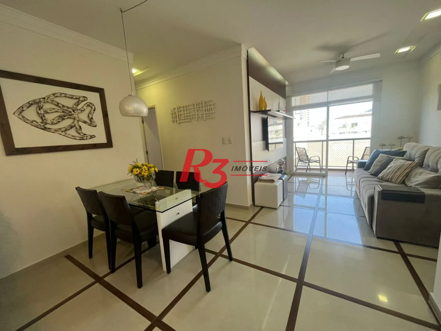 Apartamento à venda, 80 m² por R$ 450.000,00 - Balneário Cidade Atlântica - Guarujá/SP