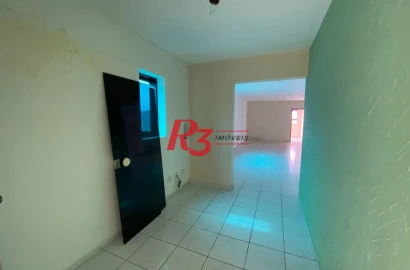 Sala para alugar, 90 m² por R$ 5.000,00/mês - Gonzaga - Santos/SP