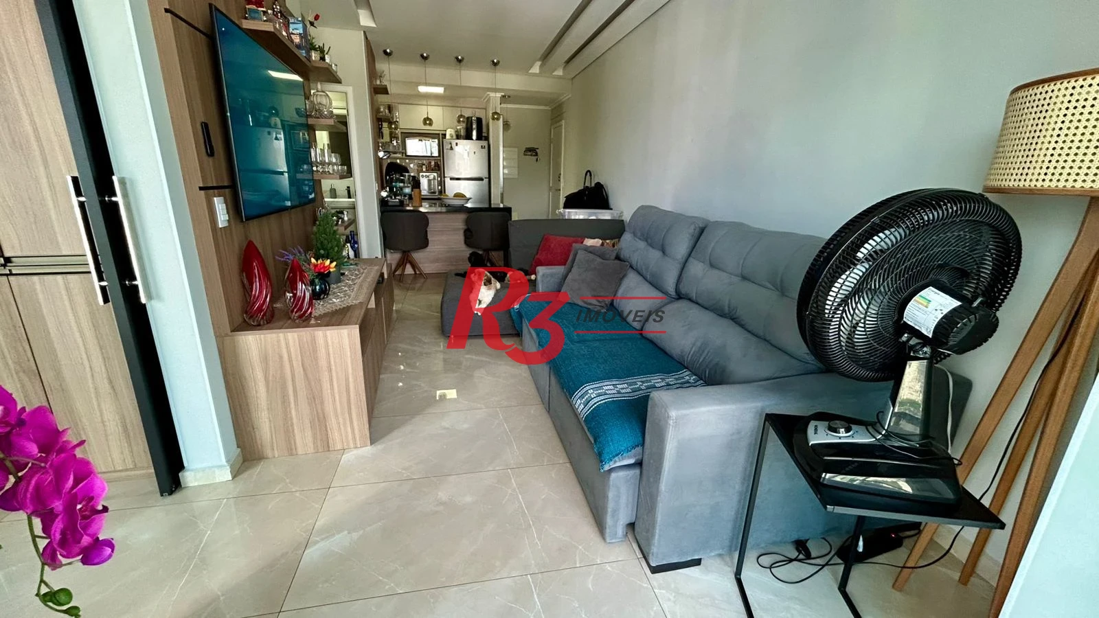 Apartamento com 2 dormitórios à venda, 63 m² por R$ 1.499.000,00 - Pompéia - Santos/SP
