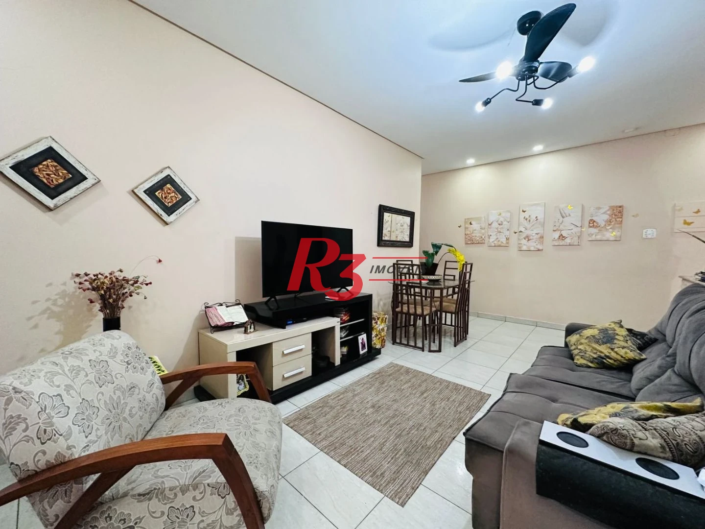 Casa à venda, 118 m² por R$ 720.000,00 - Marapé - Santos/SP