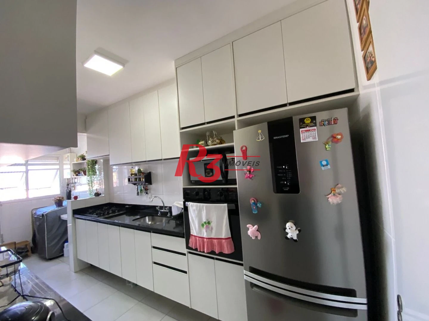 Apartamento com 2 dormitórios à venda, 72 m² por R$ 855.000,00 - Embaré - Santos/SP
