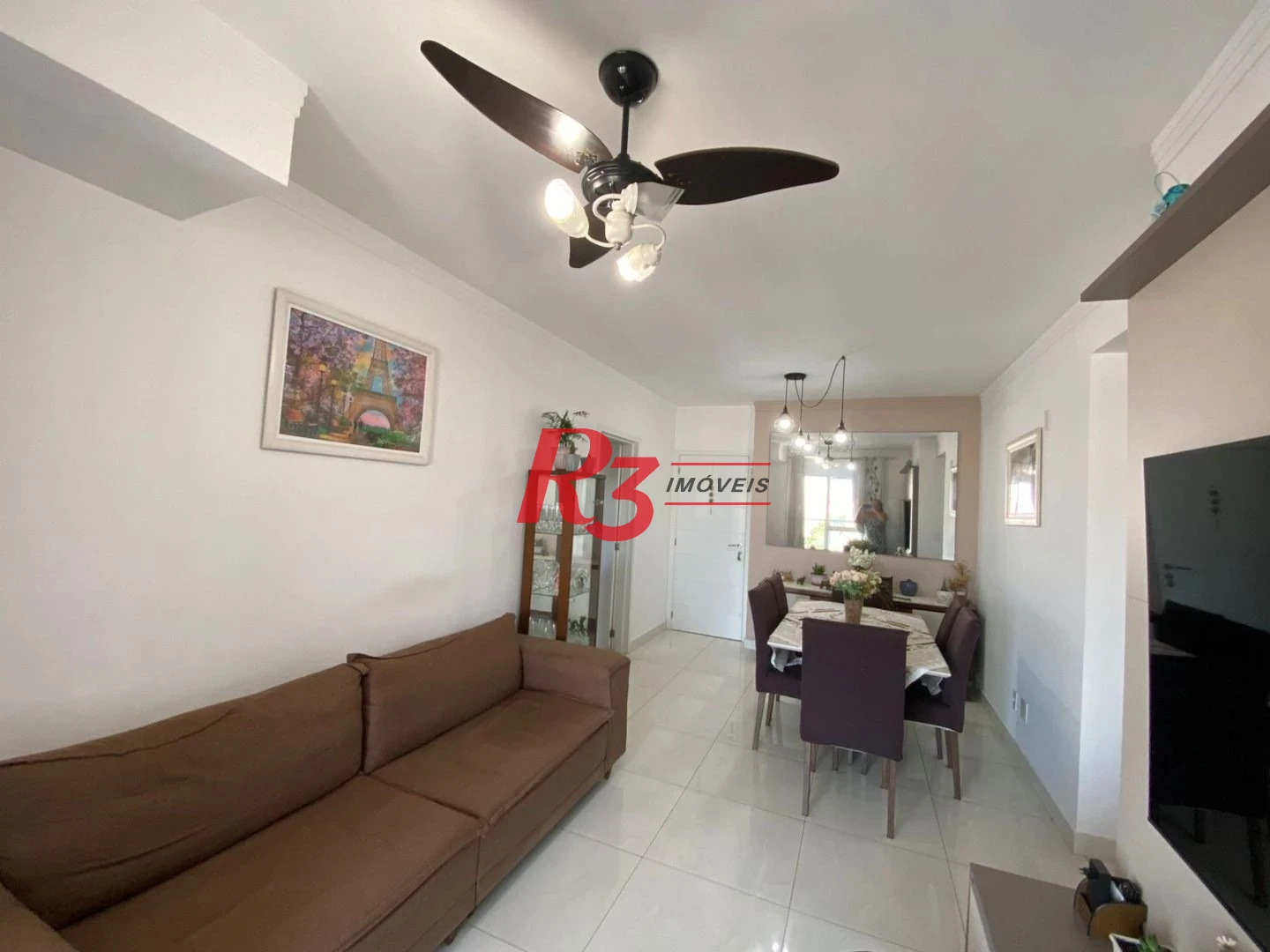 Apartamento com 2 dormitórios à venda, 72 m² por R$ 855.000,00 - Embaré - Santos/SP