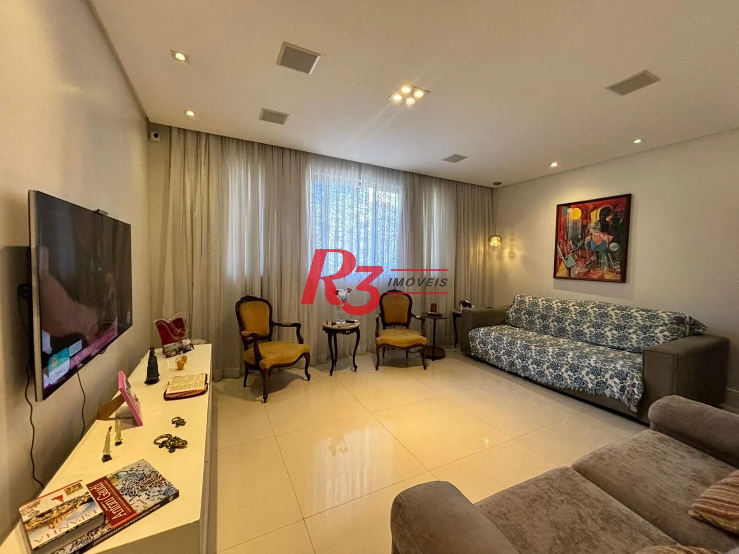 Sobrado à venda, 187 m² por R$ 2.100.000,00 - Ponta da Praia - Santos/SP