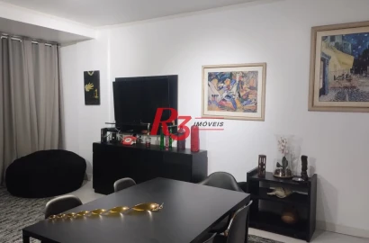 Apartamento à venda, 87 m² por R$ 590.000,00 - Aparecida - Santos/SP