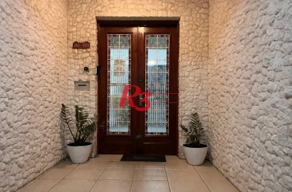 Apartamento com 3 dormitórios à venda, 117 m² por R$ 590.000,00 - Gonzaga - Santos/SP