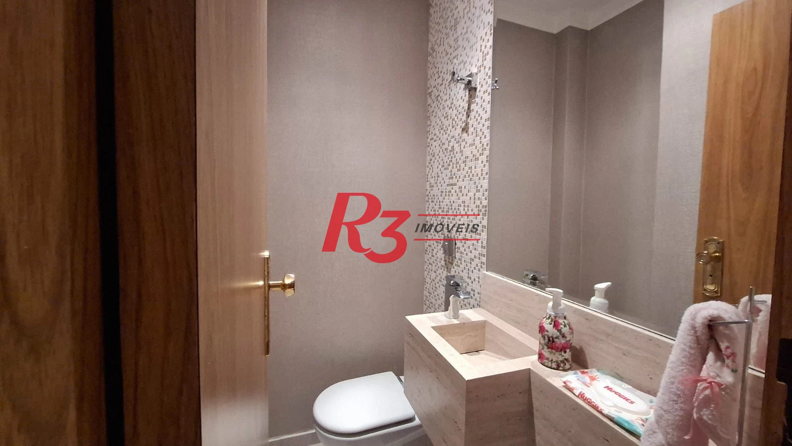 Apartamento à venda, 150 m² por R$ 1.280.000,00 - Gonzaga - Santos/SP