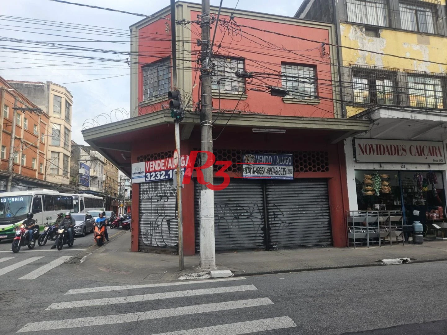 Loja, 442 m² - venda por R$ 1.300.000,00 ou aluguel por R$ 7.708,00/mês - Centro - Santos/SP