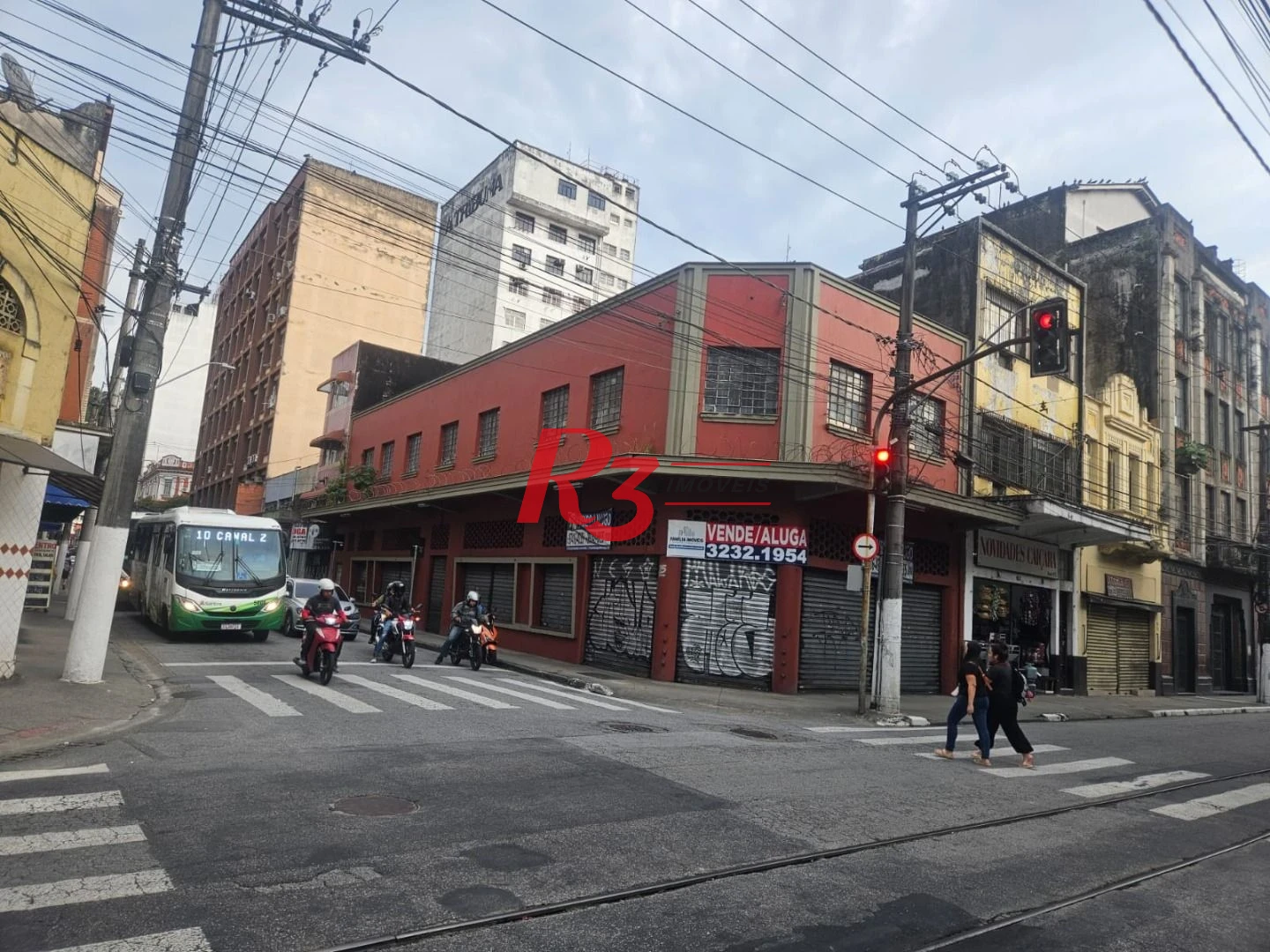 Loja, 442 m² - venda por R$ 1.300.000,00 ou aluguel por R$ 7.708,00/mês - Centro - Santos/SP