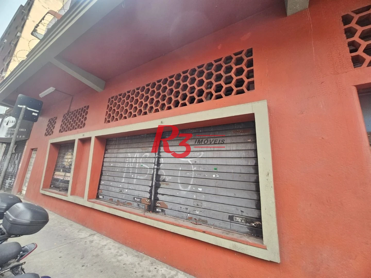 Loja, 442 m² - venda por R$ 1.300.000,00 ou aluguel por R$ 7.708,00/mês - Centro - Santos/SP
