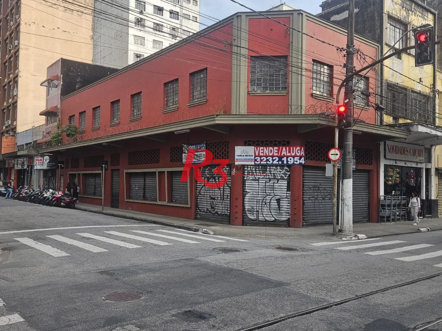 Loja, 442 m² - venda por R$ 1.300.000,00 ou aluguel por R$ 7.708,00/mês - Centro - Santos/SP