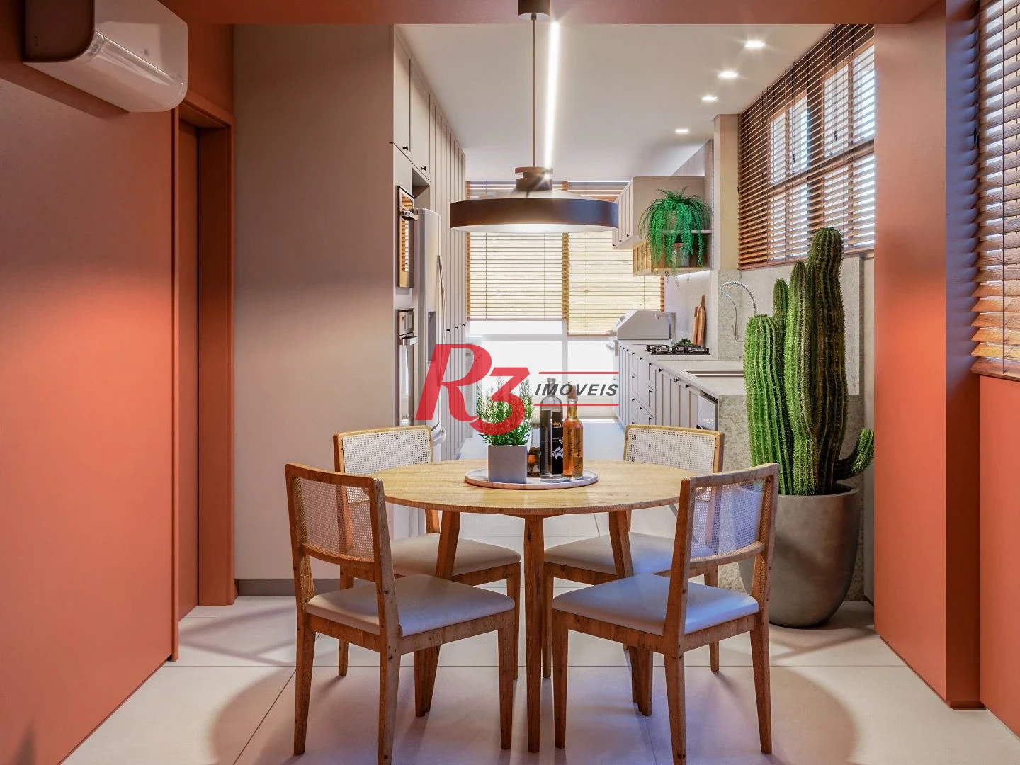 Apartamento à venda, 240 m² por R$ 3.350.000,00 - Boqueirão - Santos/SP