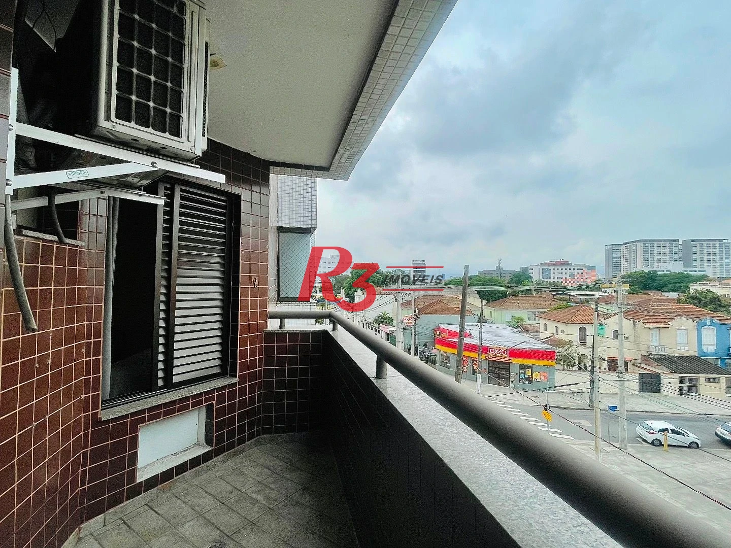 Apartamento para alugar, 51 m² por R$ 3.300,00/mês - Vila Matias - Santos/SP