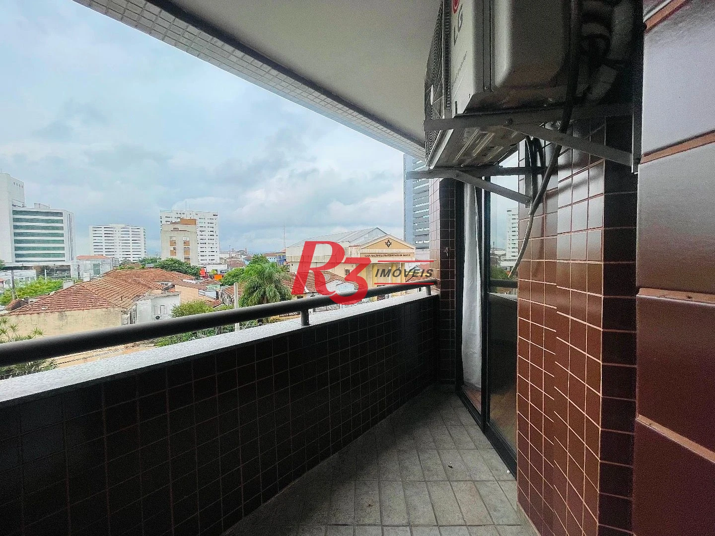 Apartamento para alugar, 51 m² por R$ 3.300,00/mês - Vila Matias - Santos/SP