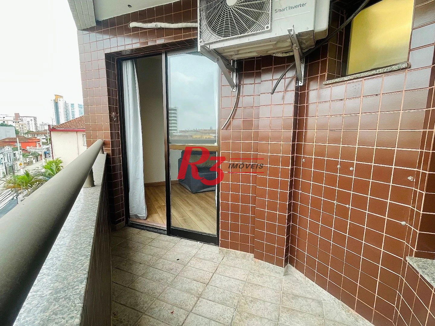 Apartamento para alugar, 51 m² por R$ 3.300,00/mês - Vila Matias - Santos/SP