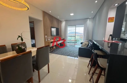 Apartamento à venda, 73 m² por R$ 850.000,00 - Ponta da Praia - Santos/SP