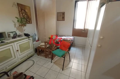 Kitnet com 1 dormitório à venda, 32 m² por R$ 340.000,00 - Ponta da Praia - Santos/SP