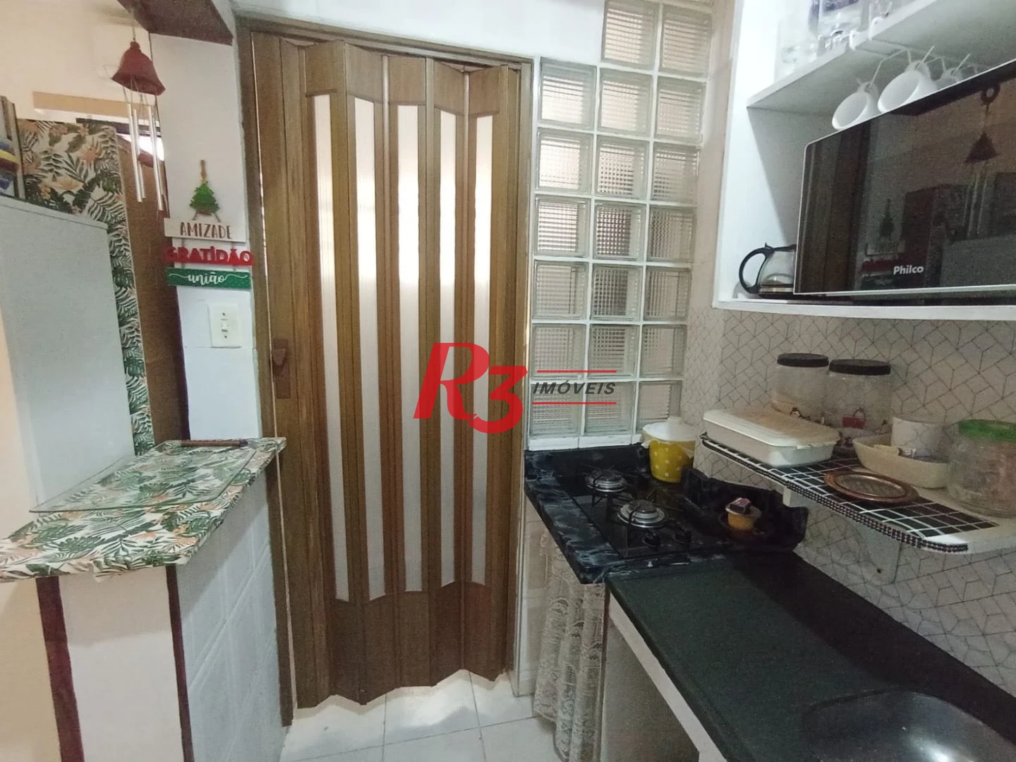 Kitnet com 1 dormitório à venda, 32 m² por R$ 340.000,00 - Ponta da Praia - Santos/SP