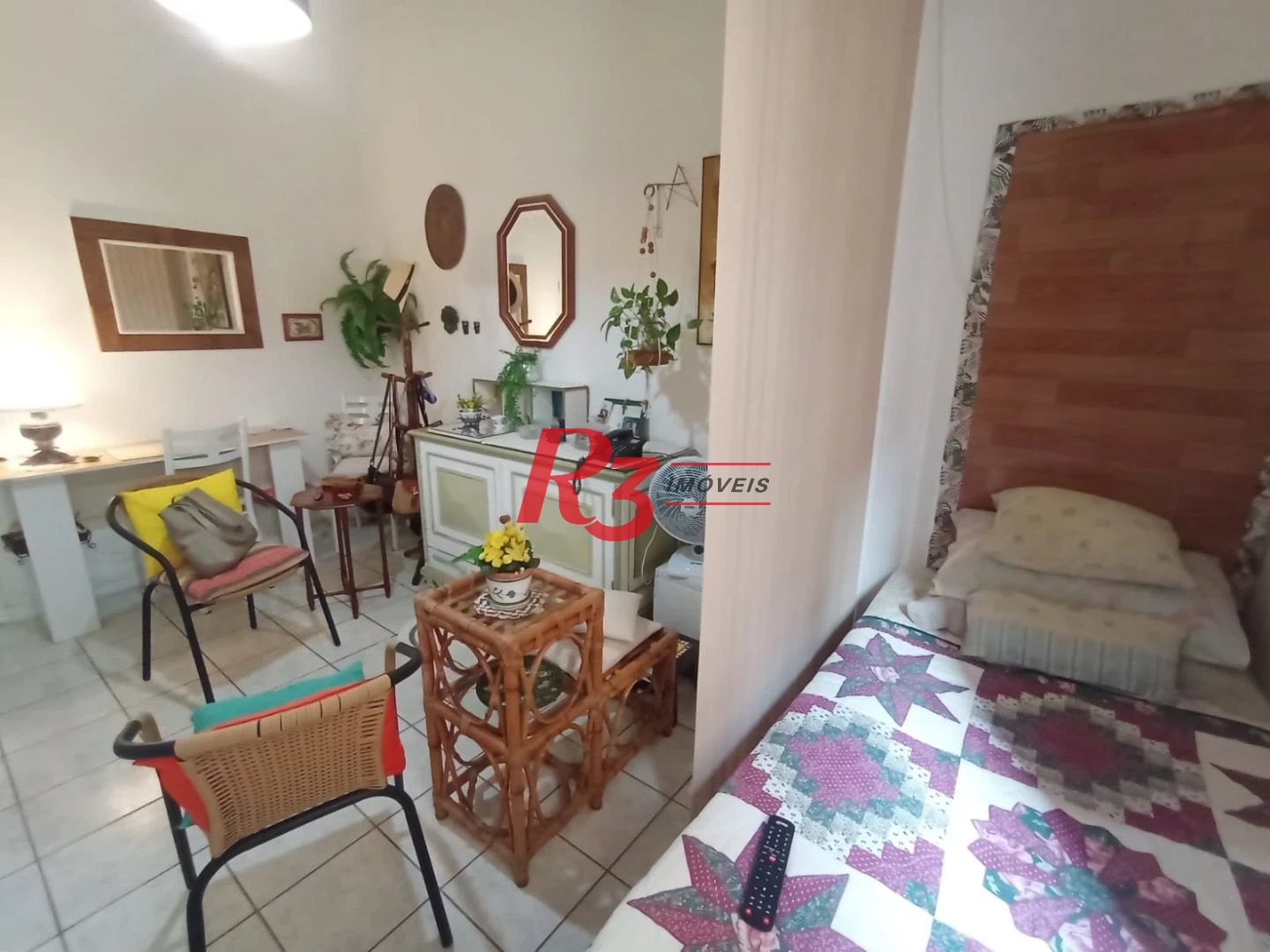 Kitnet com 1 dormitório à venda, 32 m² por R$ 340.000,00 - Ponta da Praia - Santos/SP