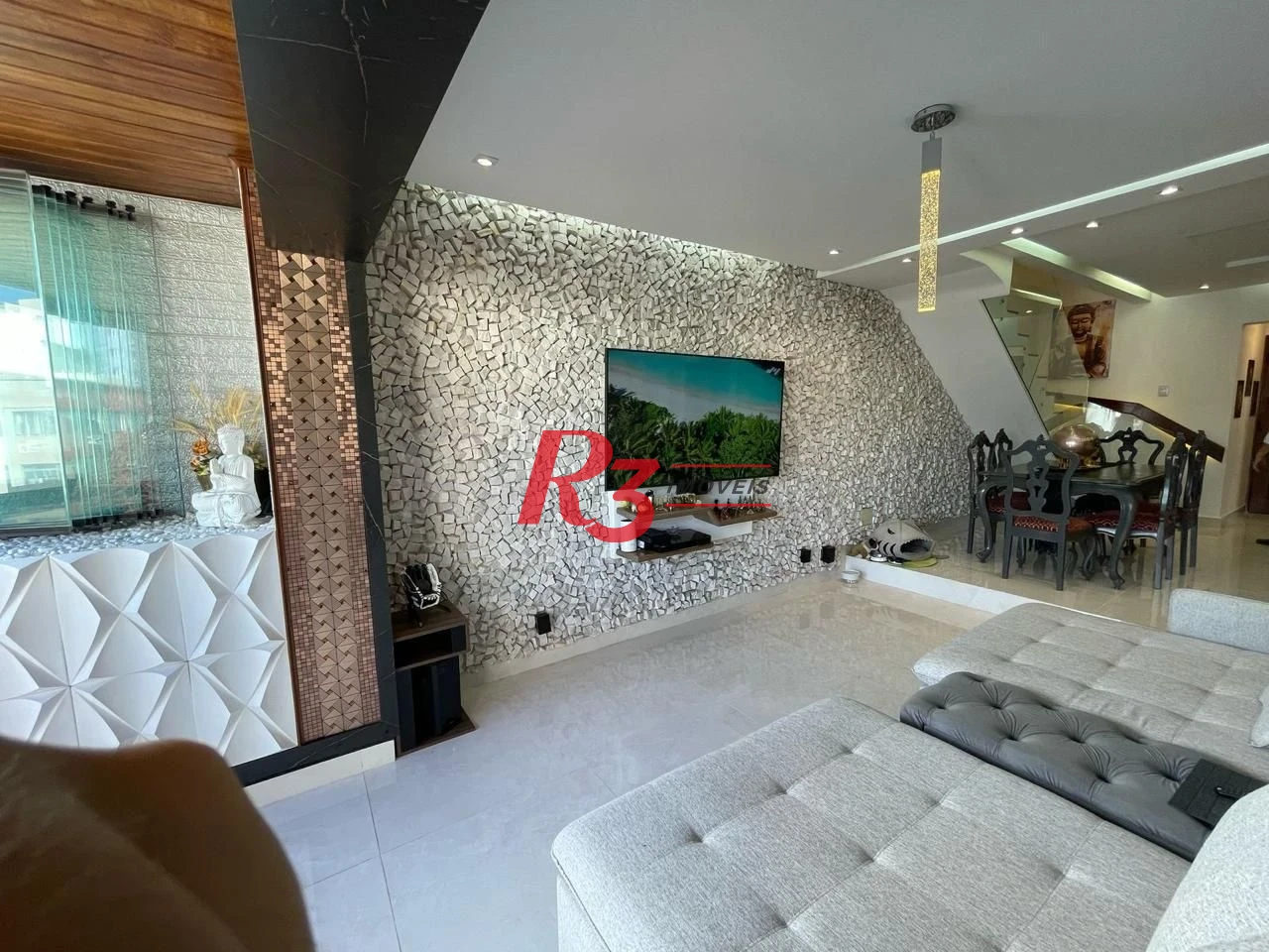 Cobertura à venda, 198 m² por R$ 1.900.000,00 - Aparecida - Santos/SP