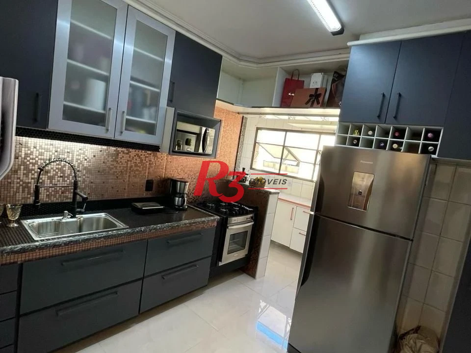 Cobertura à venda, 198 m² por R$ 1.900.000,00 - Aparecida - Santos/SP