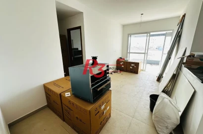 Apartamento, 60 m² - venda por R$ 900.000,00 ou aluguel por R$ 5.900,00/mês - Boqueirão - Santos/SP