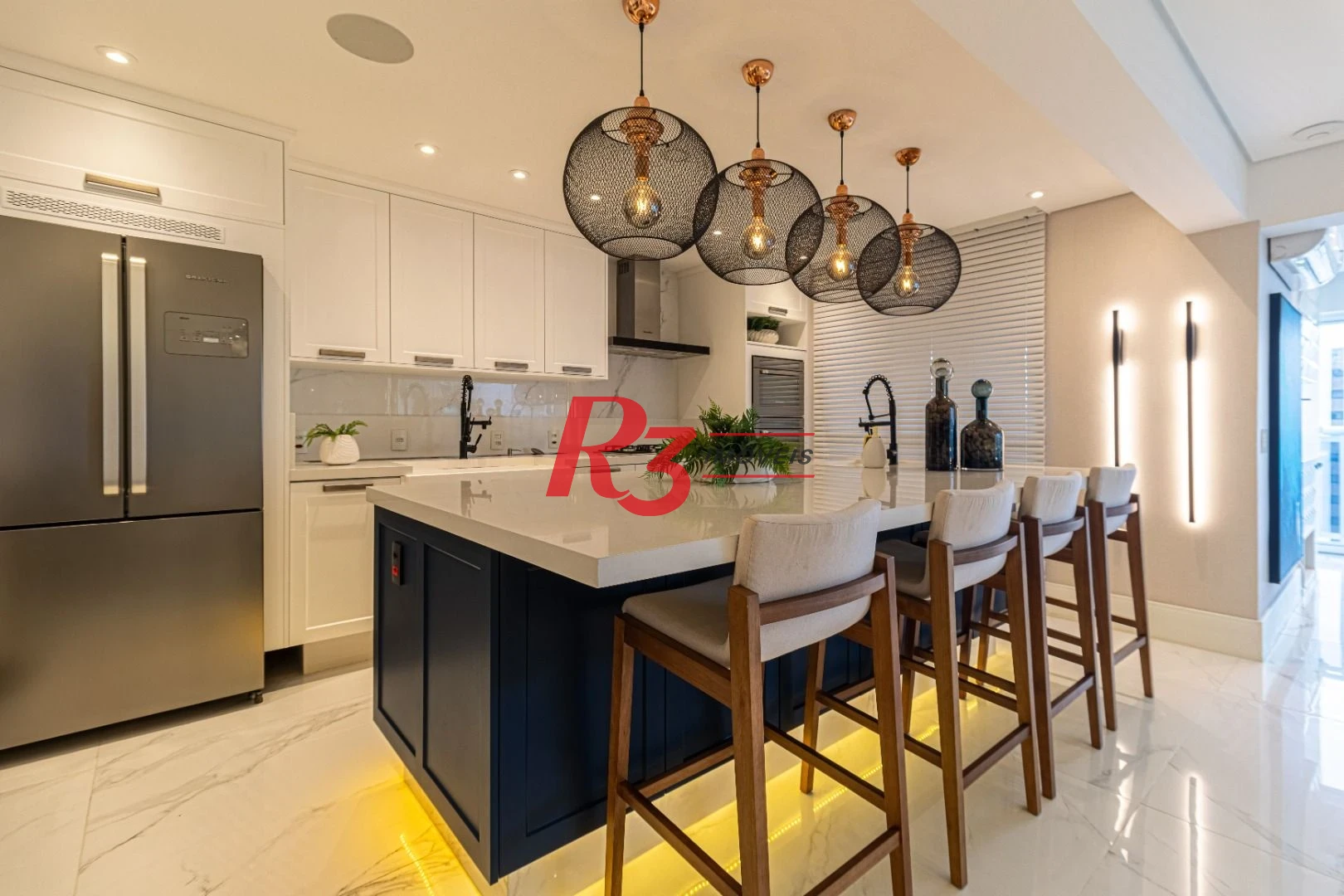 Apartamento à venda, 184 m² por R$ 3.752.000,00 - Boqueirão - Santos/SP