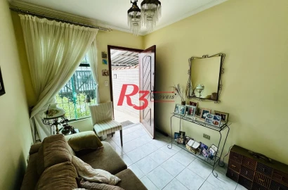 Casa à venda, 115 m² por R$ 790.000,00 - Aparecida - Santos/SP
