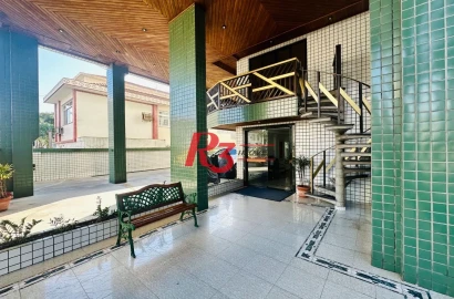 Apartamento à venda, 78 m² por R$ 530.000,00 - Campo Grande - Santos/SP