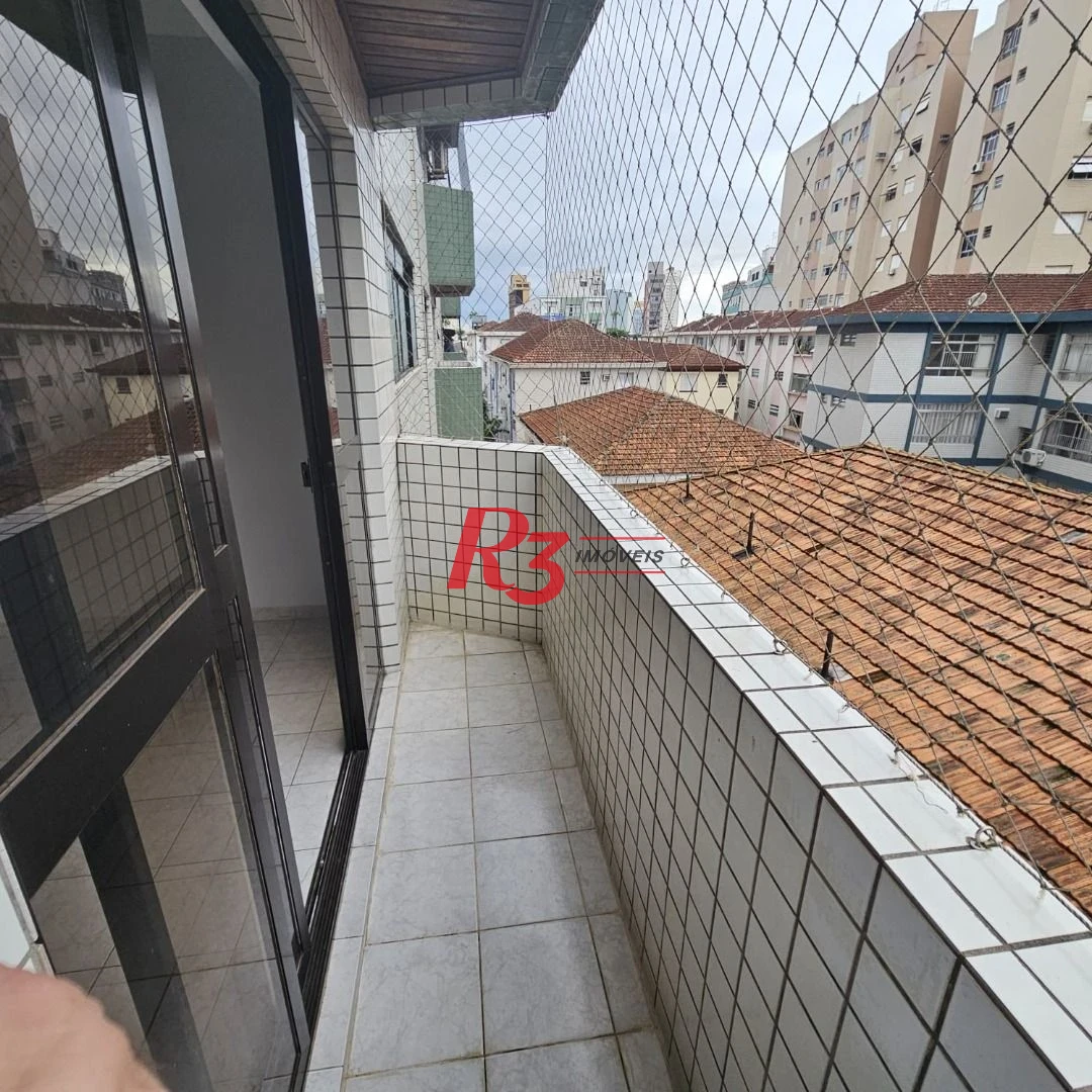 Apartamento à venda, 78 m² por R$ 530.000,00 - Campo Grande - Santos/SP
