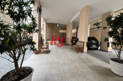 Apartamento à venda, 120 m² por R$ 850.000,00 - Gonzaga - Santos/SP