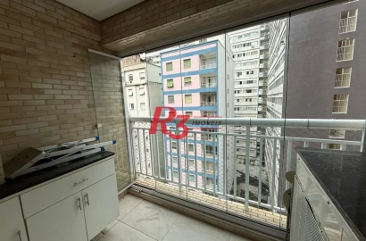 Apartamento à venda, 68 m² por R$ 479.000,00 - José Menino - Santos/SP