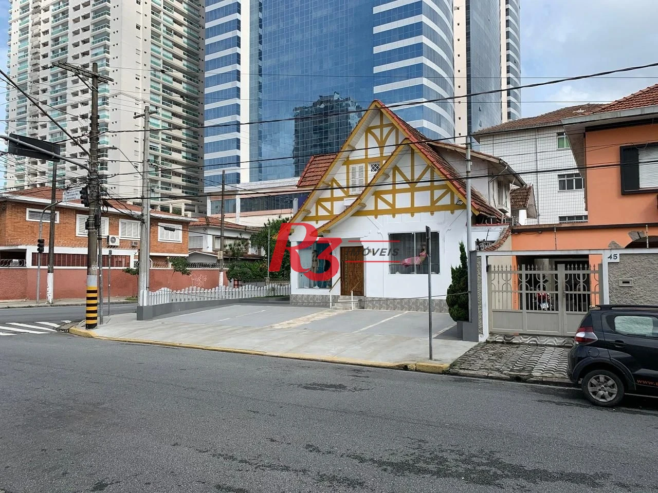 Casa, 265 m² - venda por R$ 4.260.000,00 ou aluguel por R$ 20.580,00/mês - Aparecida - Santos/SP