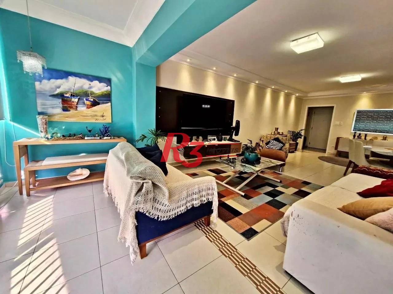 Apartamento à venda, 187 m² por R$ 1.350.000,00 - Gonzaga - Santos/SP