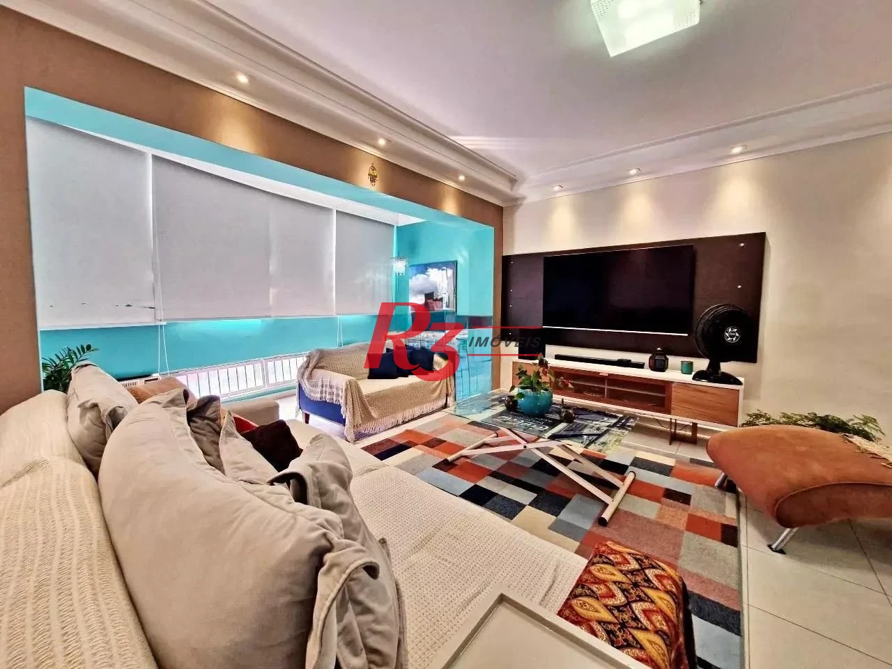 Apartamento à venda, 187 m² por R$ 1.350.000,00 - Gonzaga - Santos/SP