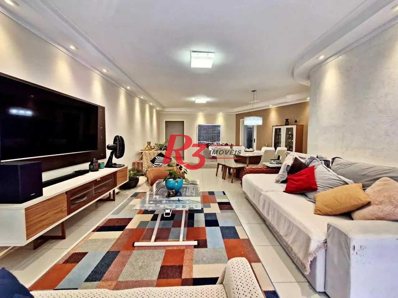 Apartamento à venda, 187 m² por R$ 1.350.000,00 - Gonzaga - Santos/SP