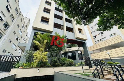 Apartamento à venda, 93 m² por R$ 610.000,00 - Embaré - Santos/SP