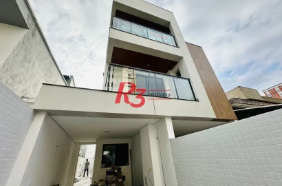 Casa à venda, 206 m² por R$ 1.980.000,00 - Embaré - Santos/SP
