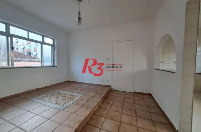 Apartamento com 2 dormitórios à venda, 60 m² por R$ 420.000,00 - Pompéia - Santos/SP