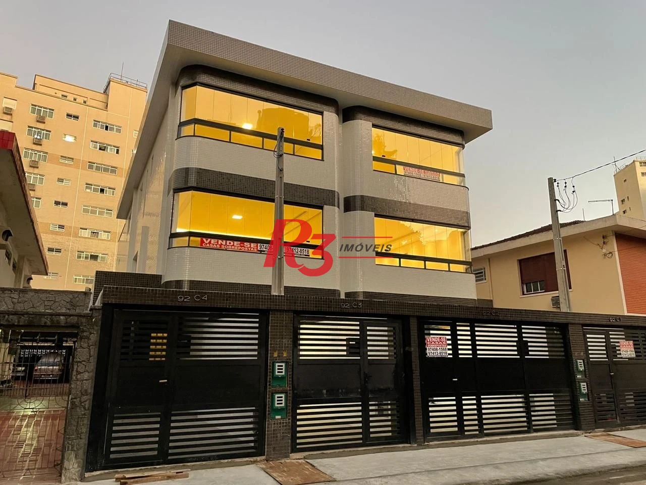 Casa à venda, 198 m² por R$ 1.780.000,00 - Embaré - Santos/SP